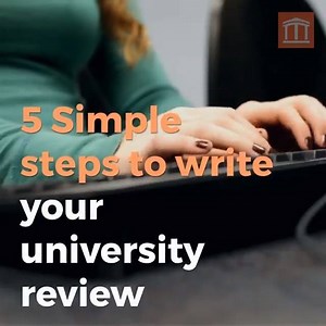 It’s super easy to write a student review. Why not try it out for yourself? With your participation, you can help others pick the right university. Watch our video and try to write your review now: http://bit.ly/2BjRPrT | Studyportals