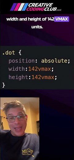 Fullscreen Circle on Scroll #javascript #greensock #tutorial #frontend #css #responsiveWebDesign