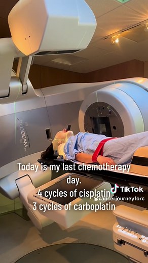 Week 7 of radiation therapy for nasopharyngeal cancer with lymph metastasis. It was also my last chemotherapy treatment day! Listed are the side effects this week. The side effects are worse this week and eating/swallowing has become a challenge. But the finish line is getting nearer every day. #cancer #oncology #cancersucks #cancerfighter #nasopharangealcancer #lymphcancer #lymph #cancerawareness #fuckcancer #chemo #chemotherapy #chemojourney #chemotherapyvlog #chemoqueen #cancersupport #radiat