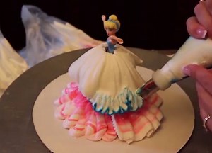 Barbie Doll Princess cake By: The Art of Frosting | MetDaan Cakes