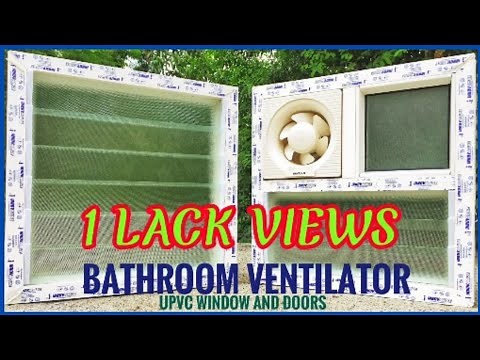 Bathroom Ventilator | How to Bathroom Ventilator Installation | Havells Exhaust Fan uPVC Louver Fan