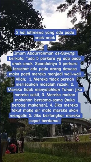 5 hal istimewa pada anak-anak