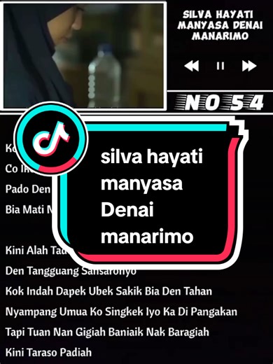 Lagu Minang: Manyasa Denai Manarimo - Lirik dan Sound