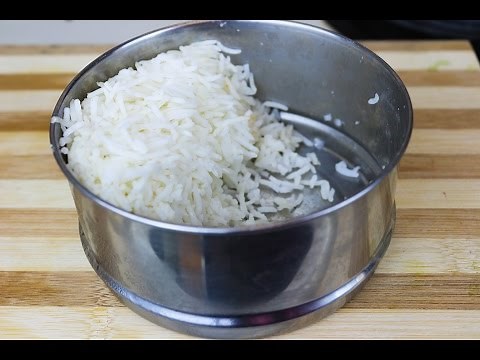 How to soft leftover hard refrigerated rice into fresh and soft rice - Trick of cooking