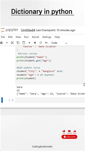 Python dictionary #python #coding #shortvideo #tech