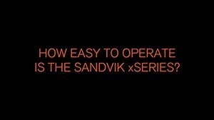 Our new xSeries reimagines the operator’s cab with integrated electrohydraulic controls and a GUI interface, making operation a snap. For more information contact SurfaceMining@Sandvik.com | Sandvik Mining