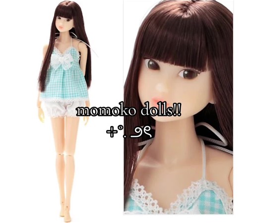 prettiest dolls ever!!🤍 #momokodoll #doll #pinterest #aesthetic #fashiondoll #fyp #fashion #jpop #jpopfyp #dolly #seranipoji #dolls