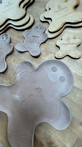 ✨👩‍🍳✨New Gingerbread Man Rim Template set now available! https://claysharemarket.com/shop/rim-templates/laser-cut-rim-templates/gingerbread-man-rim-template-set/ 👉Use code: Gingerbread for a free Gingerbread Ornament template | Clayshare