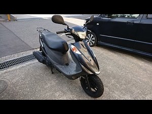 スズキ アドレスV125G 原付2種のピンクナンバー！125ccは速い！