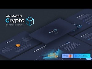 Crypto- Blockchain and cryptocurrency PowerPoint presentation template