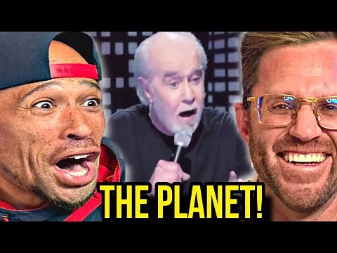 George Carlin - Saving the Planet REACTION W/ The Boyz! CARLIN is the TRUTH!
