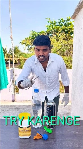 Bottle Ke Andar Chemical Magic 😱