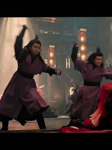 Rescuing the female protagonist whose disguise has been seen through #cdrama#chengyi