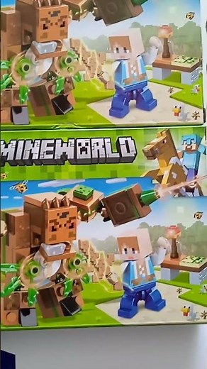 Mainan Lego Minecraft Isi 8 pcs #lego #minecraft #minecraftbuilding