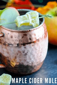 Maple and Cider Kentucky Mule Cocktail