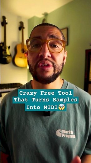 This free tool converts samples into MIDI instantly—game changer for producers! 🎶🔥