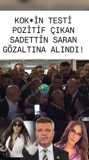 PST Haber on Instagram: "Fenerbahçe Spor Kulübü Başkanı Sadettin Saran’ın *y*şt*r*c* testi pozitif çıkması sonrası İstanbul İl Jandarma Komutanlığı ekiplerince gözaltına alındı. @pst_haber y*şt*r*c* soruşturması kapsamında, Adli Tıp Kurumu’na sevk edilen Fenerbahçe Spor Kulübü Başkanı Sadettin Saran’ın saç örneğinde k*k*in ve metabolitleri testinin pozitif olduğu belirlendi. ​Rapor İstanbul Cumhuriyet Başsavcılığı’na gönderildi. Saadettin Saran ve Ela Rümeysa Cebeci'nin konuşmalarını devamı orta