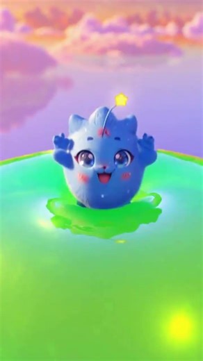 The Adventures of POKO! | Fluffy Star-Creature Discovers Candy Islands
