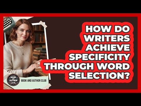 How Do Writers Achieve Specificity Through Word Selection?