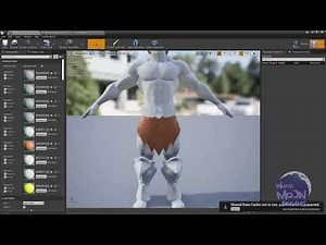 Creating a Cloth Simulation in Unreal Engine: Low-Res Mesh to High-Res Cloth