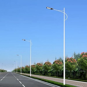 [Hot Item] Outdoor Galvanized 10m Street Light Poles Cheap Price LED Street Pole