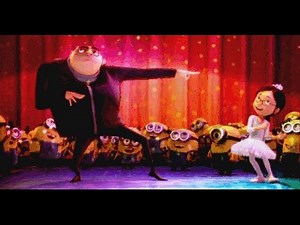 Despicable Me Gru and Minion Mayhem Dance - Universal Studios Florida