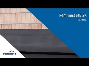 Remmers MB 2K - Spritzen