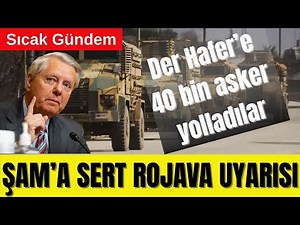 🔴 ROJAVA KUŞATMASI: 40 BİN ASKER YOLLADILAR