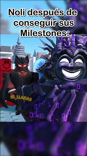 Noli got her Milestones and became unbearable... 🎭😭 #forsaken #roblox #shorts