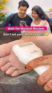 Trying urbanyog electric callus remover 😱✨ #shorts #productreview #callusremoval