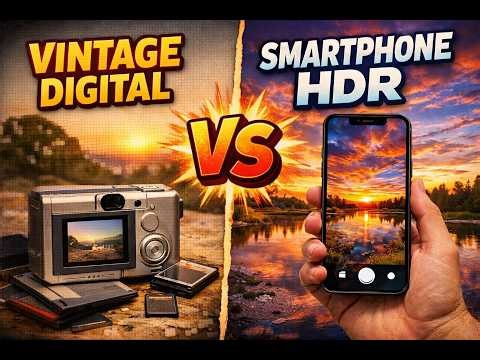 Vintage Digital vs Smartphone HDR