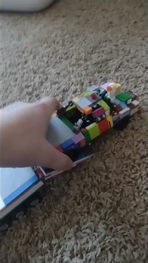 Lego Ford F-350 with gooseneck trailer