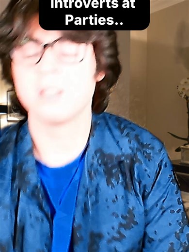 Introverts at parties...