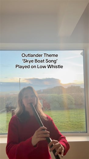 Outlander Theme - ‘Skye Boat song’ played on low whistle. #outlander #outlanderseries #outlanderfans #lowwhistle | Tara Howley Music