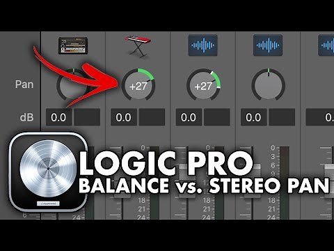 Logic Pro // Balance vs. Stereo Pan EXPLAINED