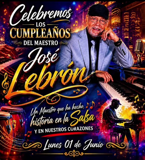 José Lebrón, el hombre callao: homenaje y legado en la salsa