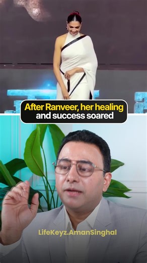 You must have noticed how after Ranveer Singh entered Deepika Padukone's life, her anxiety and depression improved significantly, and her career skyrocketed. 💫 Choosing a numerology-compatible partner is crucial! If the compatibility is wrong, life can slowly turn from heaven to hell without you even realizing. Just like how Ranveer Singh (number 6) filled Deepika’s life with happiness and joy (number 5). 🌟 Want to know which number your compatible partner should be? Comment “LifeKeyz” and don