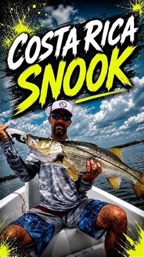 Costa Rica Snook Fishing 🇨🇷 One of the best Snook fisheries in Central and South America