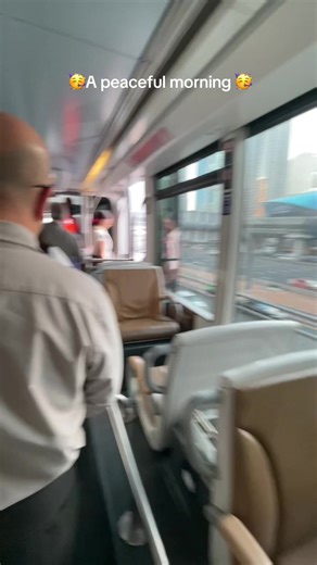 Experience Tranquility: A Morning Ride on Dubai Trams