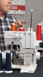 A super easy tip for threading your serger/overlock #SergerThreading #SewingTutorial #SergerTips #ThreadingMadeEasy #Sewing101 #SergerSecrets #SewingHacks #SewingMachineTips #SergerSkills #SewingCommunity #SewingHelp #ThreadingSerger #SewingForBeginners #SergerSewing #LearnToSew #SewingDIY | Sewing Parts Online