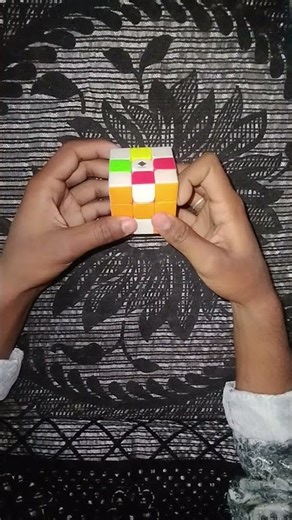 3×3 Rubik's Cube Easy Pattern Beginners Tutorial #shots #cubing