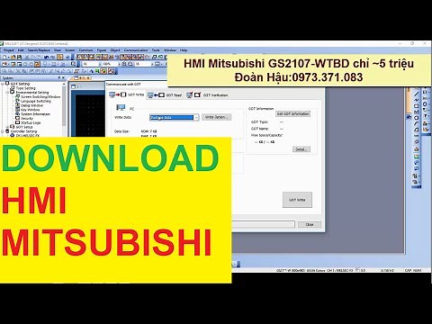 Download HMI Mitsubishi GS2107-WTBD