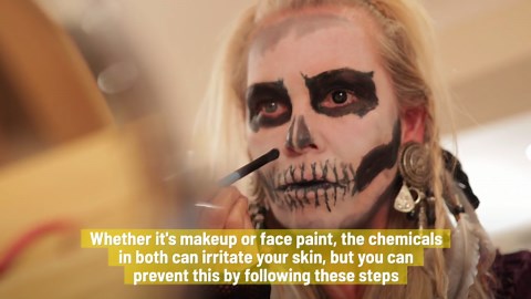 How to wear Halloween makeup without ruining your skin