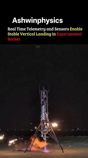 Rocket landing stable system ⬆️🌍 #shorts #shortsphysics #science #physics