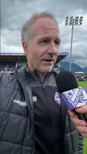 Kirchler war mit dem Schiri nicht besonders zufrieden …