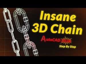 Quick & easy AutoCAD chain design tutorial – boost your skills in 6 minutes!