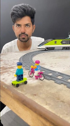 Lego High Speed Passenger Train What Loco Pilot Skating