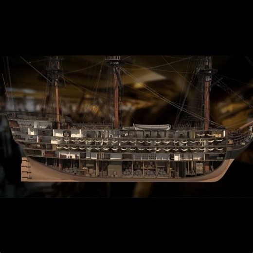 HMS Victory's Sleeping Quarters