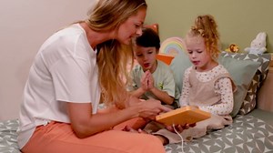 KIDDLE Ok to Wake, Kids Alarm Clock, Routine Builder, Toddler Sleep Training Clock, Sound Machine Night Light, Kids Alarm