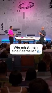 158K views · 1.4K reactions | Wie misst man eine Seemeile?  #sciencebusters #wissenschaft #science | Science Busters – wer nichts weiß, muss alles glauben! | Facebook